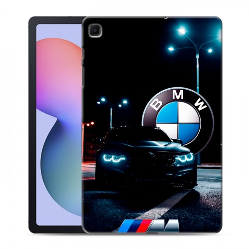 Дизайнерский силиконовый чехол для Samsung Galaxy Tab S6 Lite БМВ BMW
