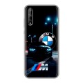 Дизайнерский силиконовый чехол для Huawei Y8p БМВ BMW
