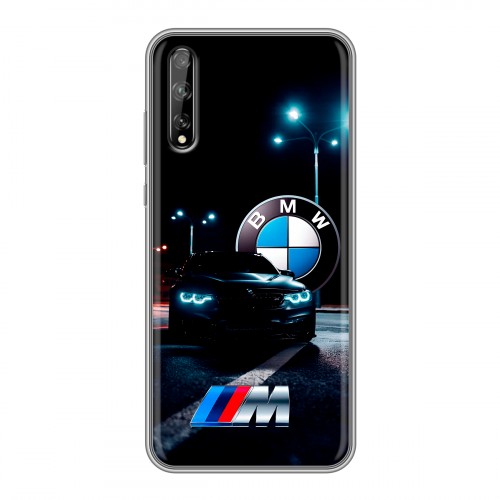 Дизайнерский силиконовый чехол для Huawei Y8p БМВ BMW