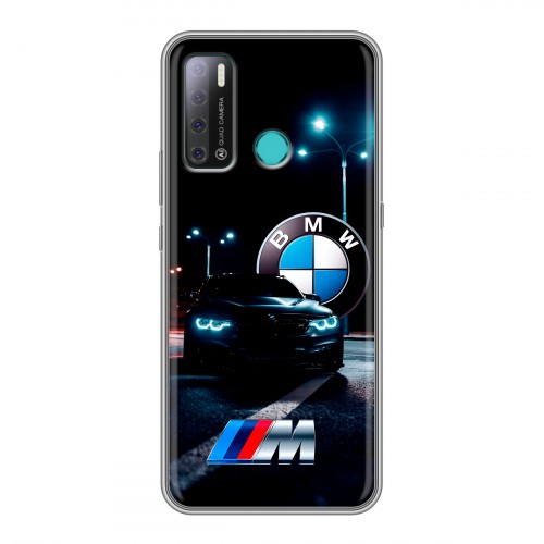Дизайнерский силиконовый с усиленными углами чехол для Tecno Pouvoir 4 БМВ BMW