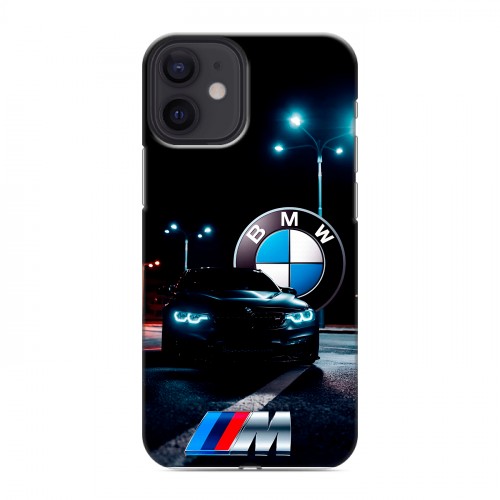 Дизайнерский силиконовый чехол для Iphone 12 Mini БМВ BMW