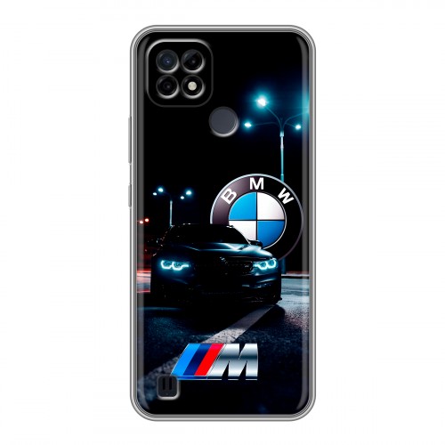 Дизайнерский силиконовый чехол для Realme C21 БМВ BMW