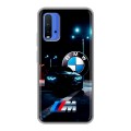Дизайнерский силиконовый чехол для Xiaomi RedMi 9T БМВ BMW