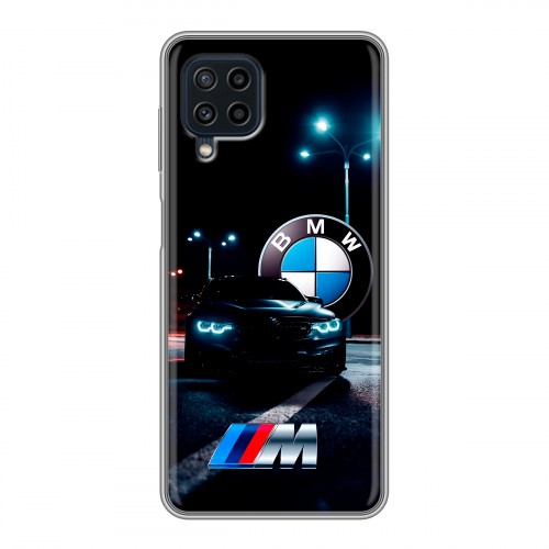 Дизайнерский силиконовый чехол для Samsung Galaxy A22 БМВ BMW