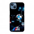 Дизайнерский силиконовый чехол для Iphone 13 БМВ BMW