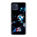 Дизайнерский силиконовый чехол для Samsung Galaxy A03 БМВ BMW