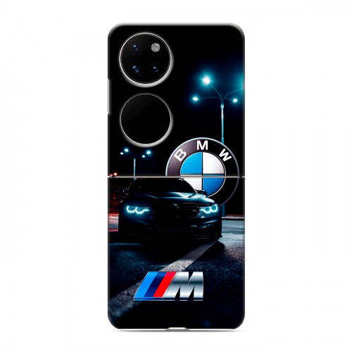 Дизайнерский пластиковый чехол для Huawei P50 Pocket БМВ BMW