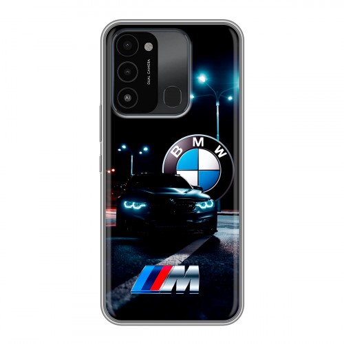 Дизайнерский силиконовый с усиленными углами чехол для Tecno Spark Go 2022 БМВ BMW