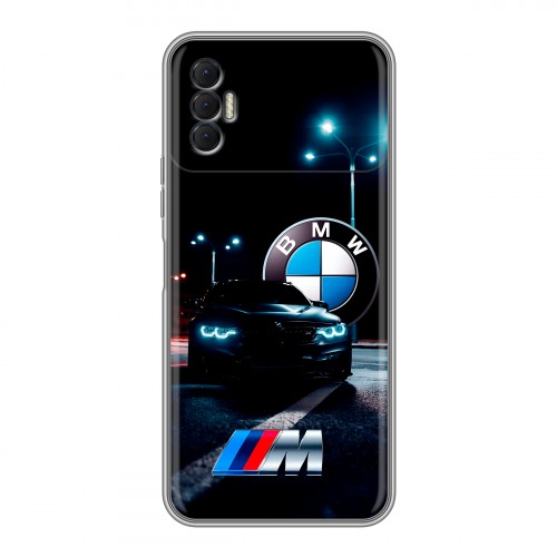 Дизайнерский силиконовый чехол для Tecno Spark 8P БМВ BMW