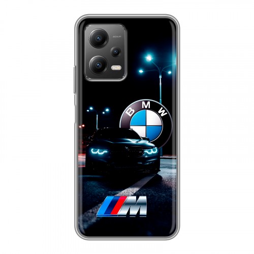 Дизайнерский силиконовый чехол для Xiaomi Poco X5 БМВ BMW