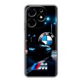 Дизайнерский силиконовый с усиленными углами чехол для Tecno Spark 10 БМВ BMW