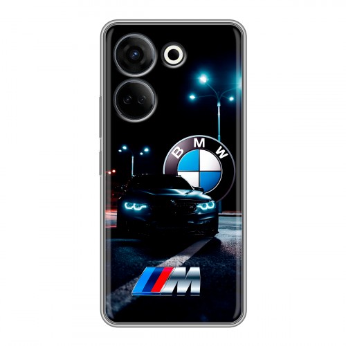 Дизайнерский силиконовый чехол для Tecno Camon 20 БМВ BMW