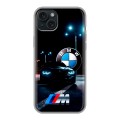 Дизайнерский силиконовый чехол для Iphone 15 Plus БМВ BMW