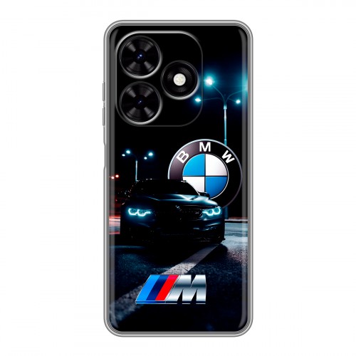Дизайнерский силиконовый чехол для Tecno Spark Go 2024 БМВ BMW