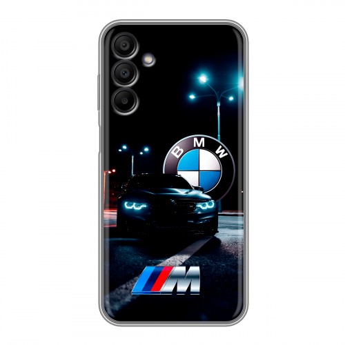 Дизайнерский силиконовый чехол для Samsung Galaxy A15 БМВ BMW