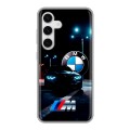 Дизайнерский силиконовый чехол для Samsung Galaxy S24 БМВ BMW