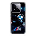Дизайнерский силиконовый чехол для Xiaomi 14 БМВ BMW