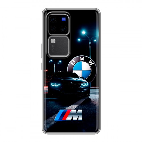 Дизайнерский силиконовый чехол для Vivo V30 Pro БМВ BMW