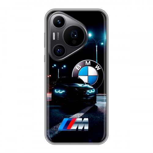 Дизайнерский силиконовый чехол для Huawei Pura 70 Pro БМВ BMW