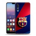 Дизайнерский силиконовый с усиленными углами чехол для Huawei P20 Pro Барселона Barcelona