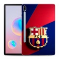 Дизайнерский силиконовый чехол для Samsung Galaxy Tab S6 Барселона Barcelona