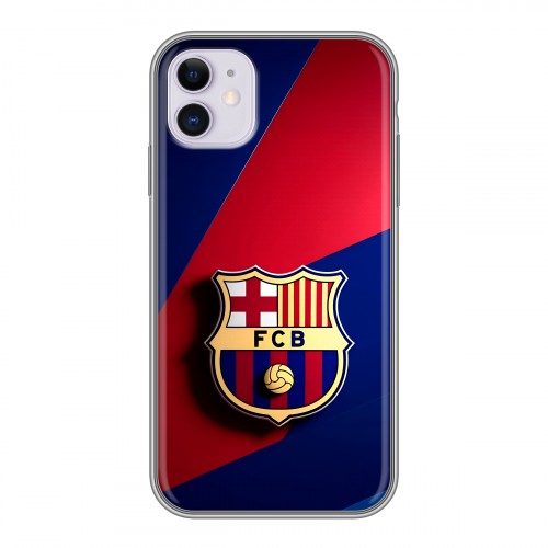 Дизайнерский силиконовый чехол для Iphone 11 Барселона Barcelona