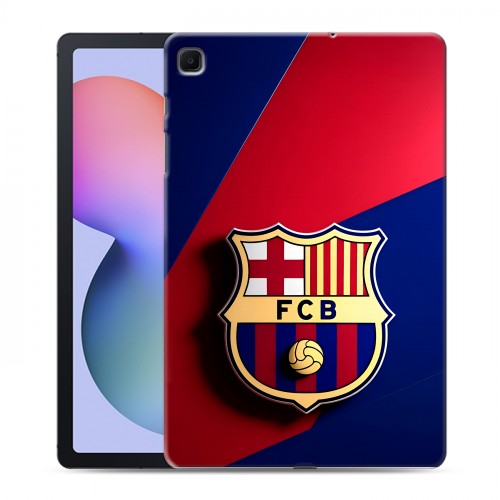 Дизайнерский силиконовый чехол для Samsung Galaxy Tab S6 Lite Барселона Barcelona