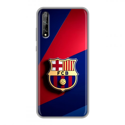 Дизайнерский силиконовый чехол для Huawei Y8p Барселона Barcelona
