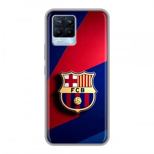 Дизайнерский силиконовый чехол для Realme 8 Барселона Barcelona