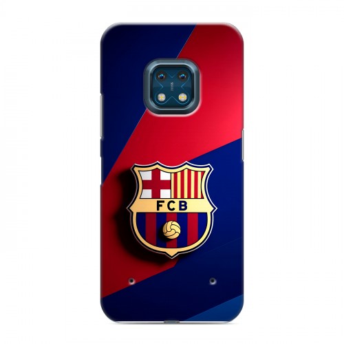 Дизайнерский силиконовый с усиленными углами чехол для Nokia XR20 Барселона Barcelona