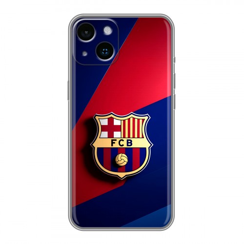 Дизайнерский силиконовый чехол для Iphone 14 Барселона Barcelona