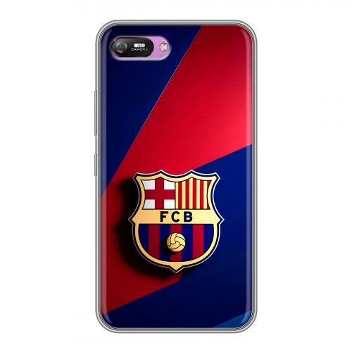 Дизайнерский силиконовый с усиленными углами чехол для Itel A25 Барселона Barcelona
