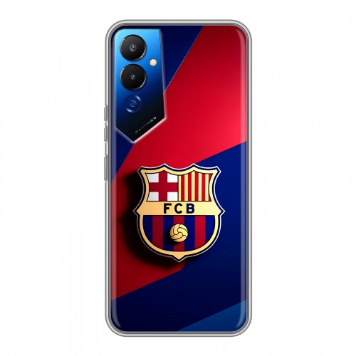 Дизайнерский силиконовый чехол для Tecno Pova 4 Барселона Barcelona