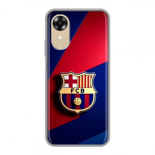 Дизайнерский силиконовый чехол для OPPO A17k Барселона Barcelona