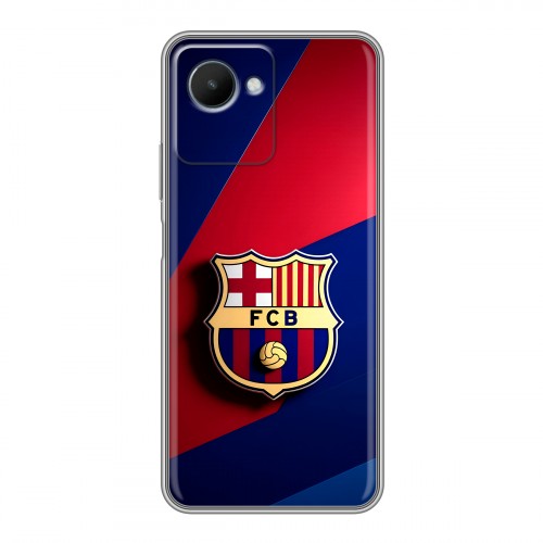 Дизайнерский силиконовый чехол для Realme C30s Барселона Barcelona
