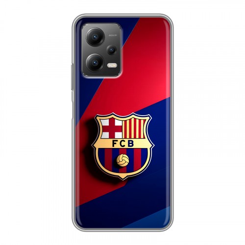 Дизайнерский силиконовый чехол для Xiaomi Poco X5 Барселона Barcelona
