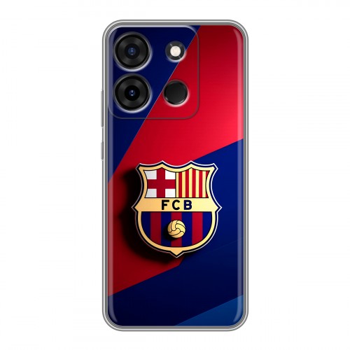 Дизайнерский силиконовый чехол для Infinix Smart 7 Барселона Barcelona