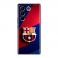 Дизайнерский силиконовый с усиленными углами чехол для Vivo V27 Барселона Barcelona