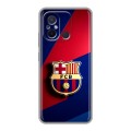 Дизайнерский силиконовый с усиленными углами чехол для Xiaomi RedMi 12C Барселона Barcelona