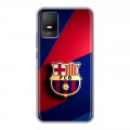 Дизайнерский силиконовый с усиленными углами чехол для TCL 403 Барселона Barcelona