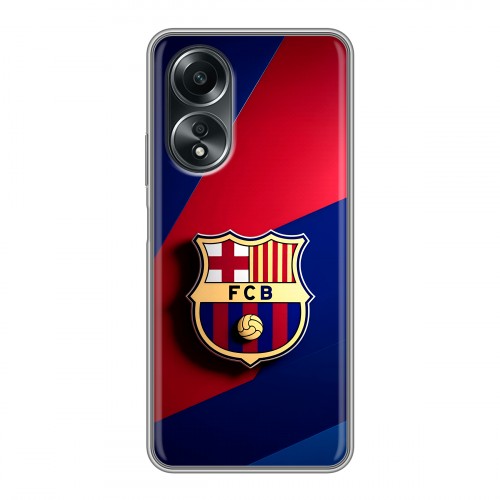 Дизайнерский пластиковый чехол для OPPO A58 4G Барселона Barcelona