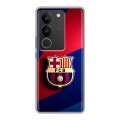 Дизайнерский силиконовый с усиленными углами чехол для Vivo V29 Барселона Barcelona
