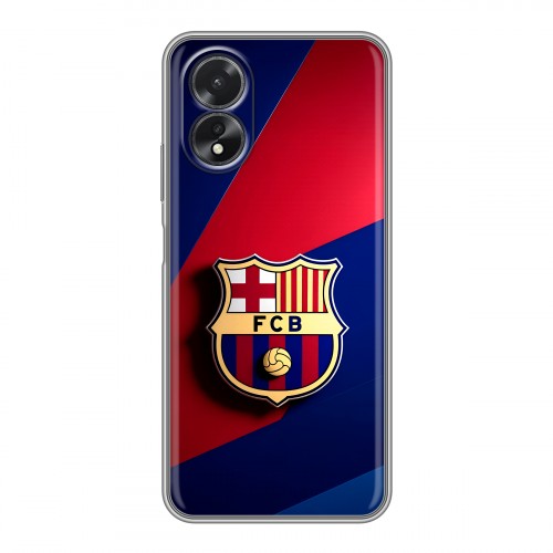 Дизайнерский силиконовый чехол для OPPO A38 4G Барселона Barcelona