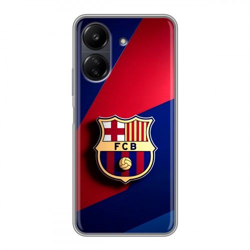 Дизайнерский силиконовый чехол для Xiaomi Poco C65 Барселона Barcelona