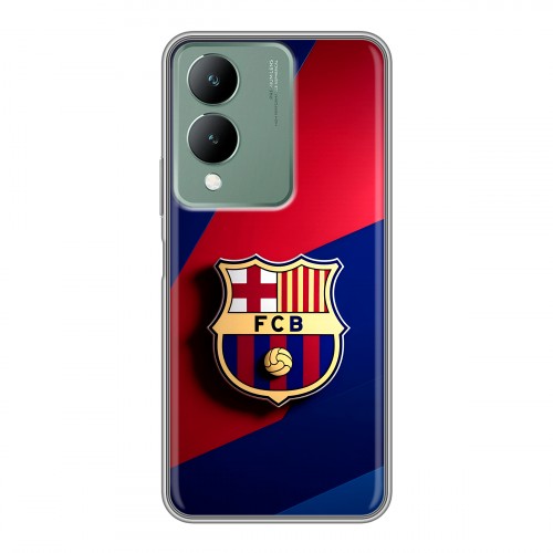 Дизайнерский силиконовый с усиленными углами чехол для Vivo Y17s Барселона Barcelona
