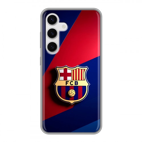 Дизайнерский силиконовый чехол для Samsung Galaxy S24 Барселона Barcelona