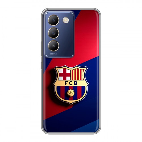 Дизайнерский силиконовый чехол для Vivo V30 Lite Барселона Barcelona