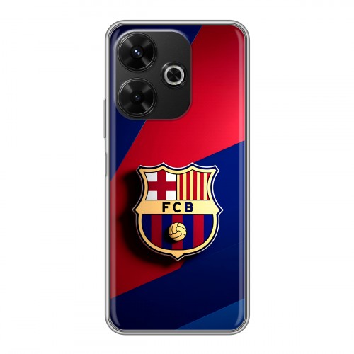 Дизайнерский силиконовый чехол для RedMi 13 4G Барселона Barcelona