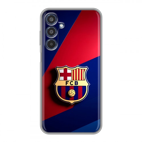 Дизайнерский силиконовый чехол для Samsung Galaxy M35 Барселона Barcelona