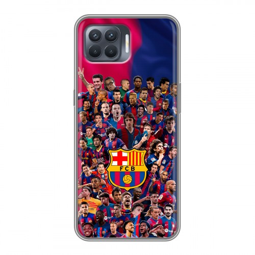 Дизайнерский силиконовый чехол для OPPO Reno4 Lite Барселона Barcelona